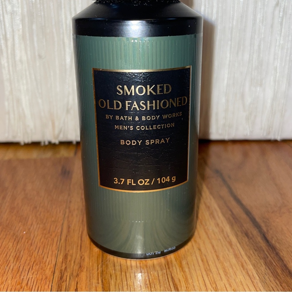 NEW Mens Bath & Body Works Smoked Old Fashioned Fragrance body Spray 3.7 - Picture 2 of 3
